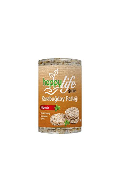 Happylife Glutensiz Karabuğday Patlağı 100 Gr